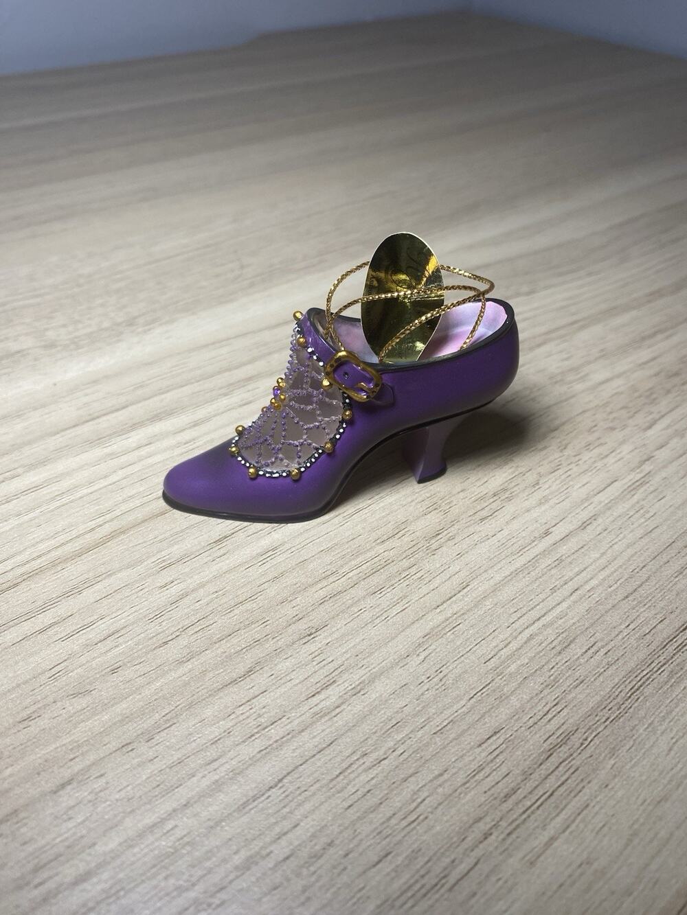 Ornament By Ashton Drake Stepping in Time Heirloom High Heel The Charleston